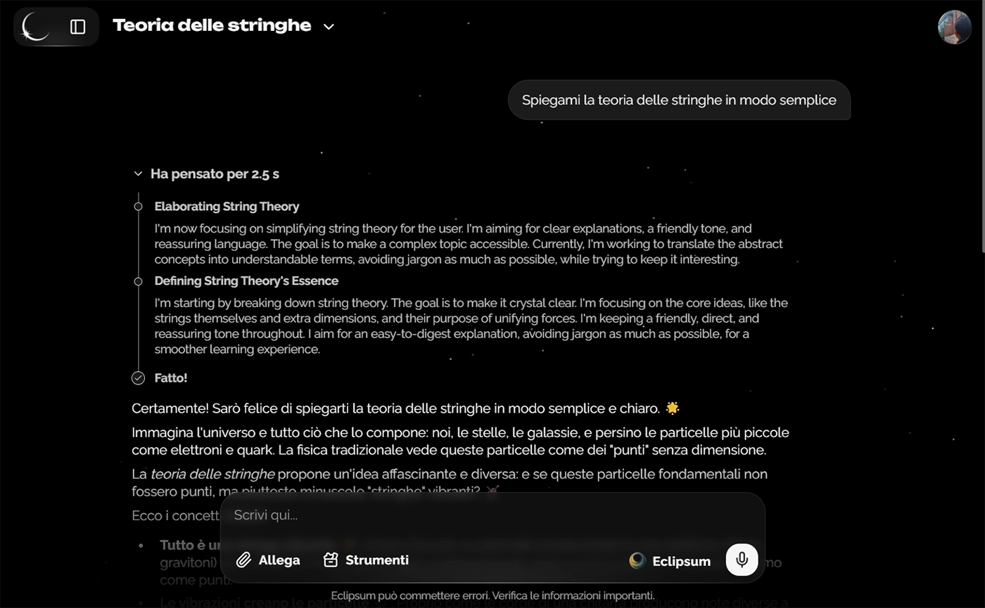 Eclipsum.ai - La piattaforma italiana per imparare l'AI gratis